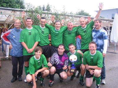 Sieger beim Fu�ballturnier